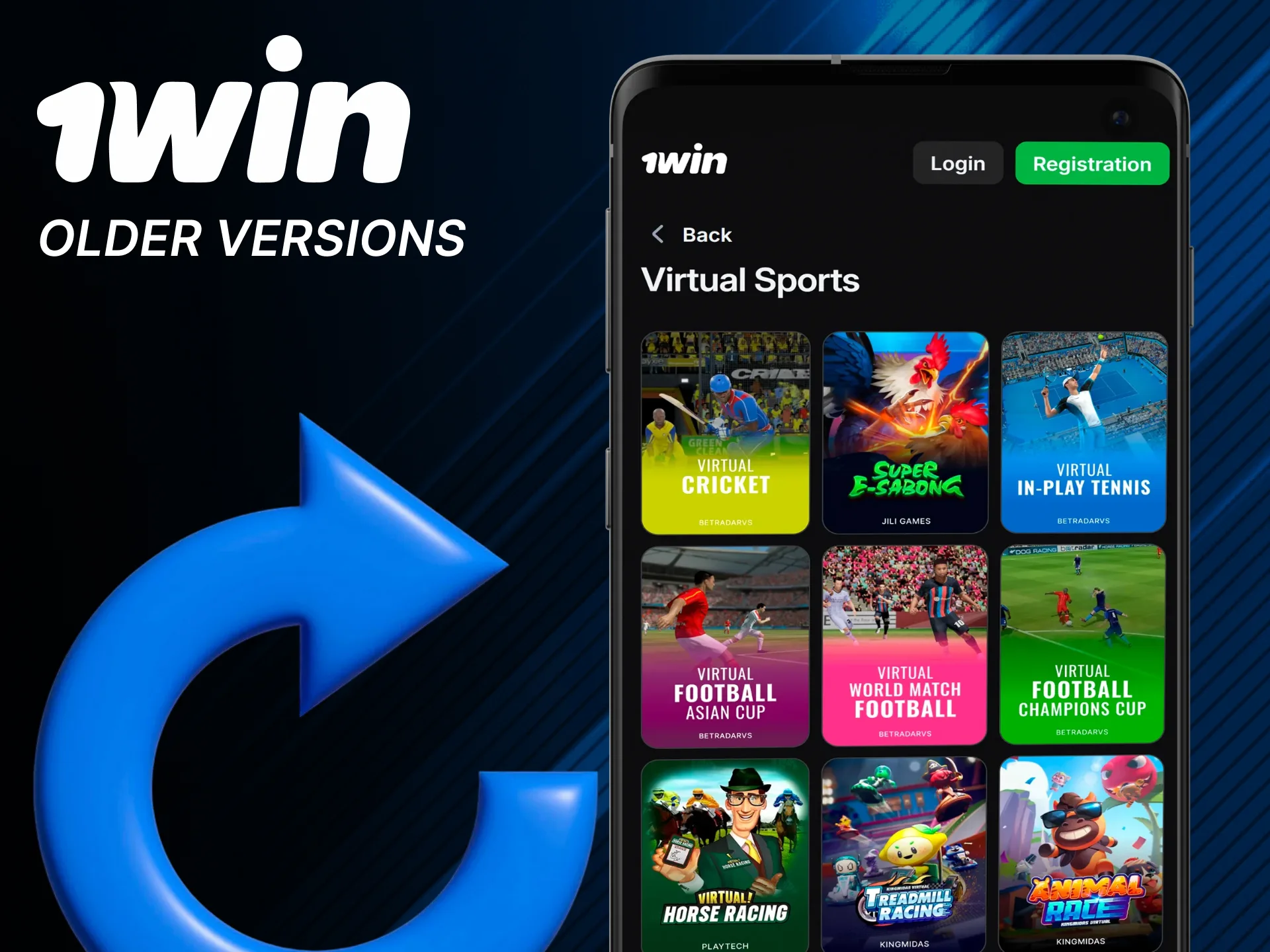 Learn about versions on official 1win site.