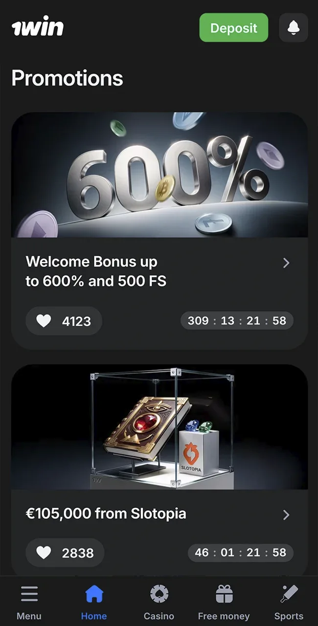 Claim exclusive bonuses on the official 1win site.