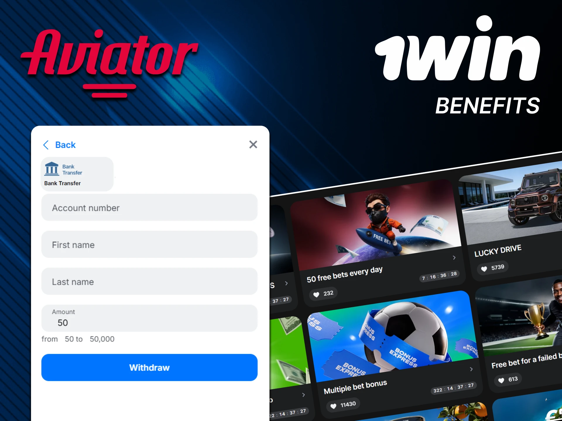 The advantages of 1win for playing Aviator are obvious.