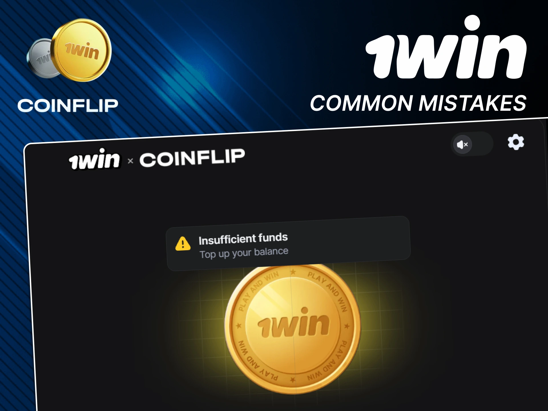Avoid beginner mistakes on official 1win website.