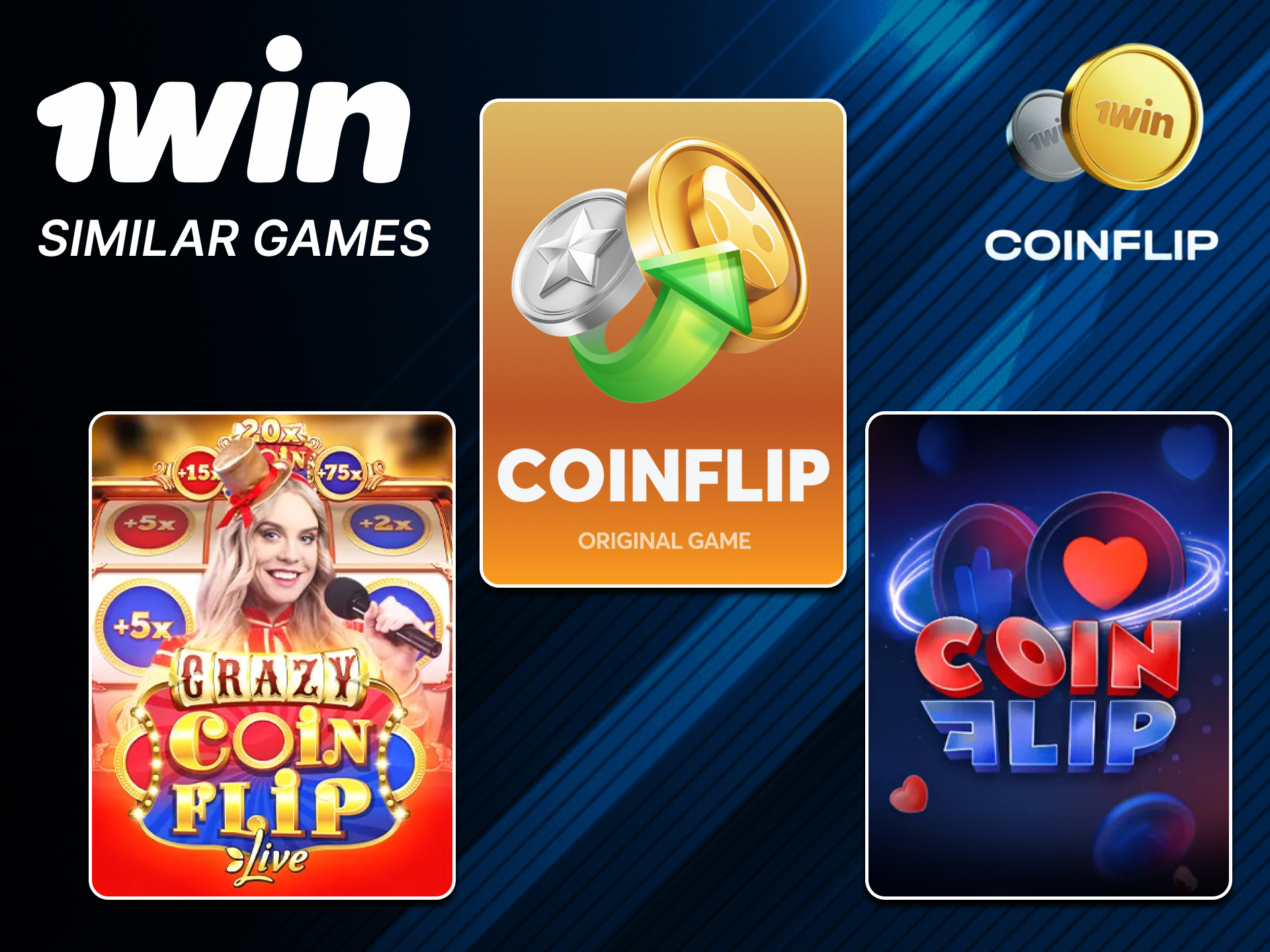 Find similar games on the official 1win website.