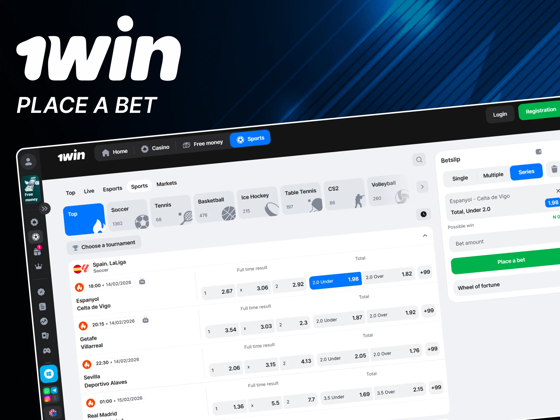 Visit the 1win sports section for betting.
