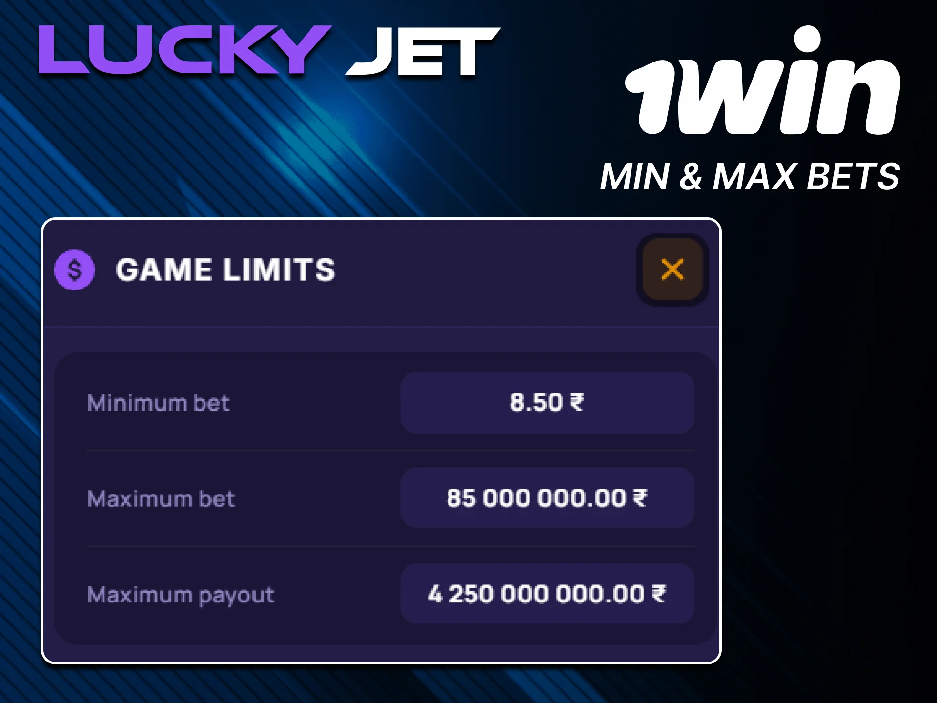 View betting limits on the official 1win platform.