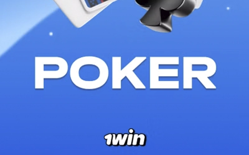 Play the exclusive official 1win Poker game now.