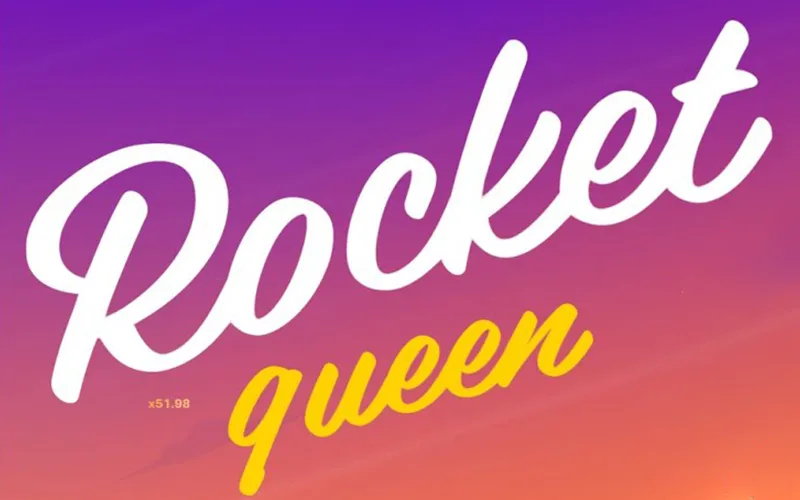 Fly with Rocket Queen on the official 1win website.